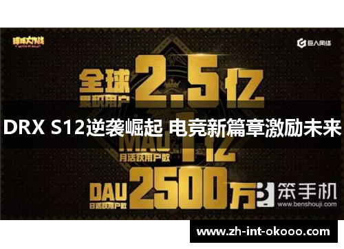 DRX S12逆袭崛起 电竞新篇章激励未来